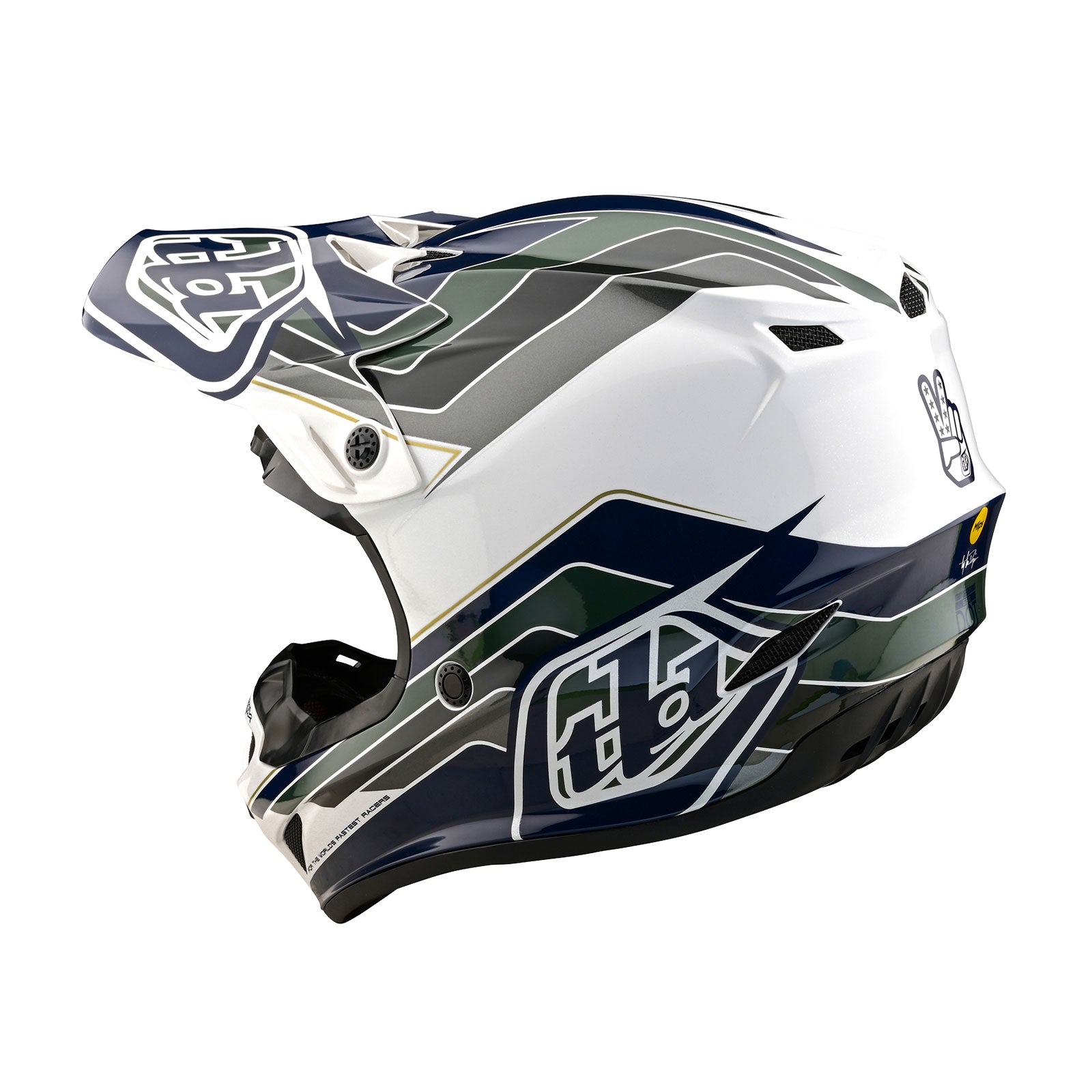 SE4 Polyacrylite Helmet with MIPS Technology - Charcoal/Navy - Lightweight & Durable Bike Helmet for Cycling, Mountain Biking & Outdoor Sports