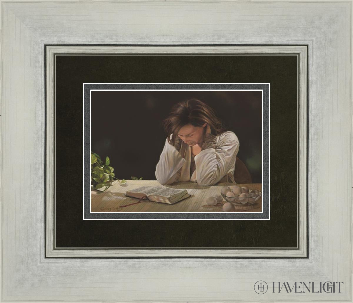A Mother's Vigil: I Would Gather Thee - Modern Christian Home Decor for Comfort & Inspiration | Perfect for Living Room, Bedroom & Prayer Spaces