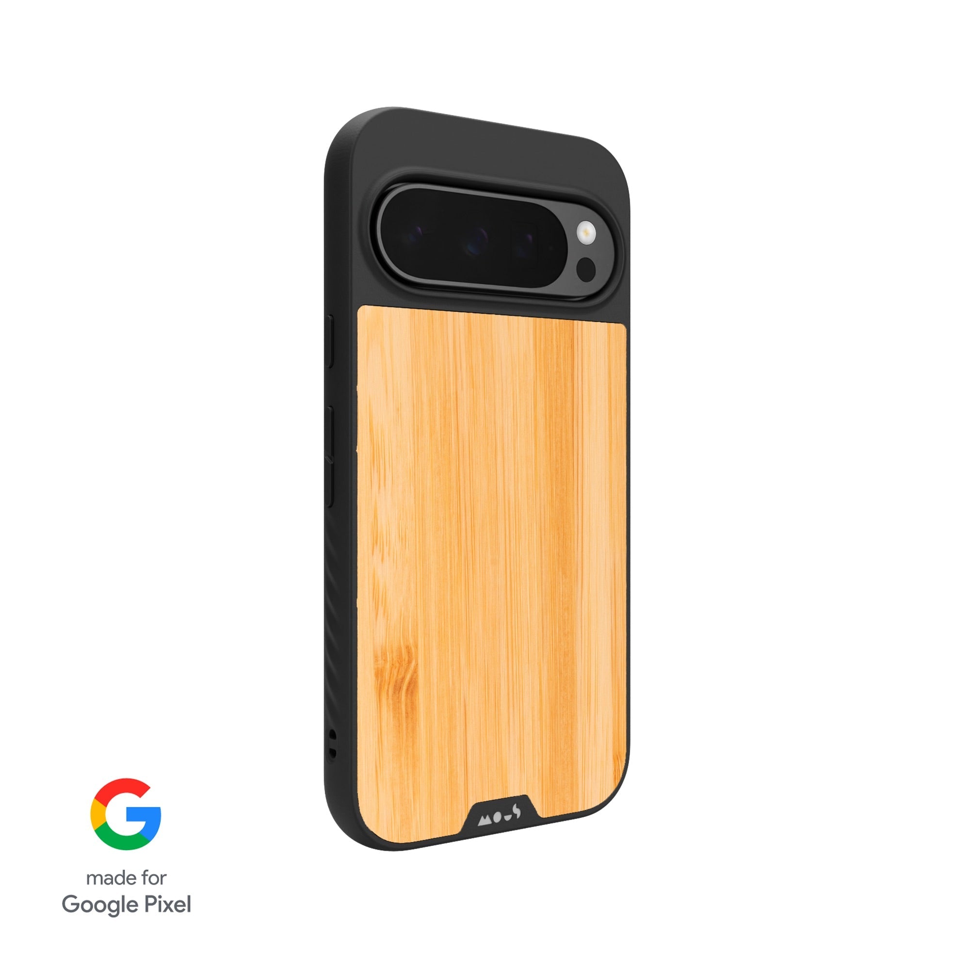 MagSafe® Compatible Bamboo Phone Case for iPhone 14/13/12 Pro Max - Eco-Friendly & Slim Protective Cover - Perfect for Outdoor, Travel & Everyday Use