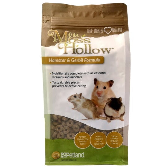 Premium Moss Hollow Hamster & Gerbil Extrusion Chew Toy - Natural Wood Small Pet Teeth Grinding & Enrichment for Gerbils, Hamsters, Mice - Perfect for Cage Accessories & Stress Relief