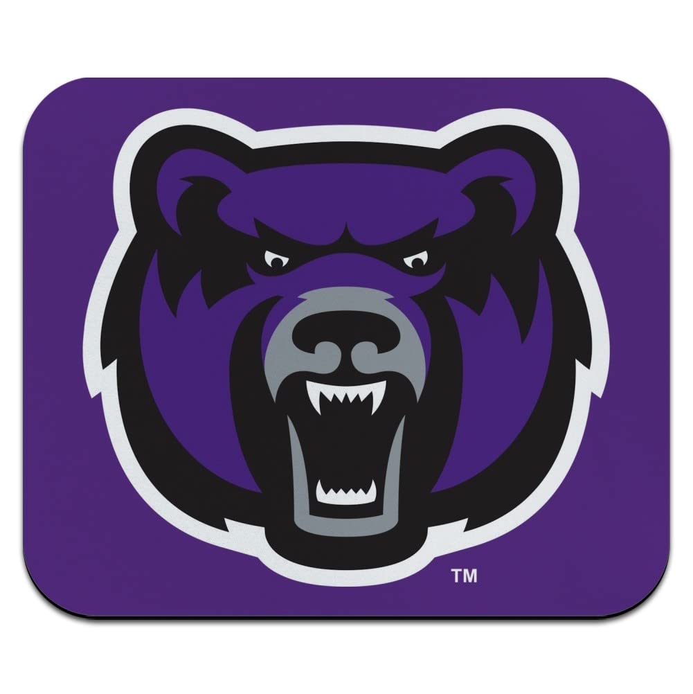 University of Central Arkansas Logo Low Profile Thin Mouse Pad - Non-Slip Rubber Base, Smooth Surface for Gaming & Office Use - Perfect for Students & Fans