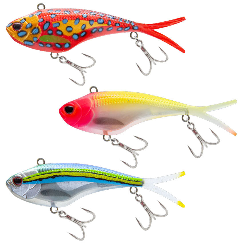 Nomad Vertrex Swim Vibe Lures - Premium Saltwater Fishing Lures for Bass, Trout & Walleye - Perfect for Surf Fishing, Kayak Fishing & Offshore Angling