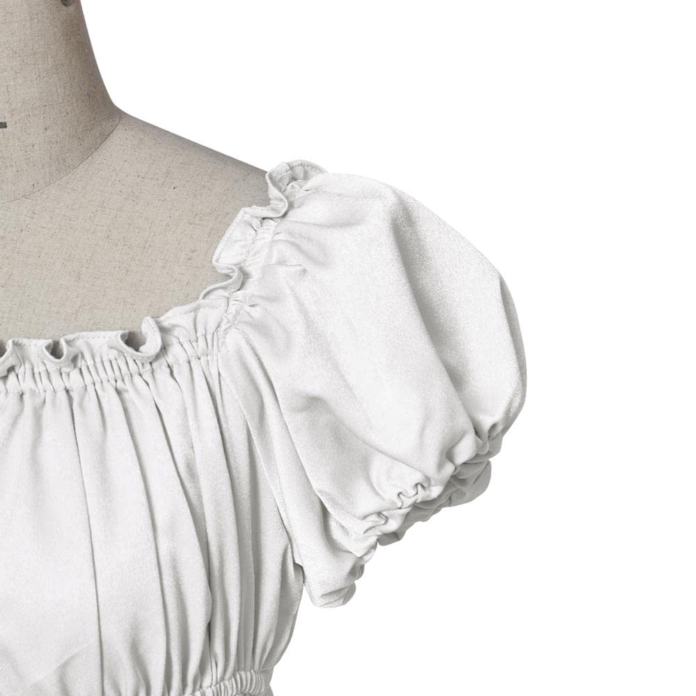Elegant Daphne Regency Dress for Women - High Waist Jane Austen Inspired Ball Gown | Perfect for Historical Reenactments, Tea Parties & Formal Events