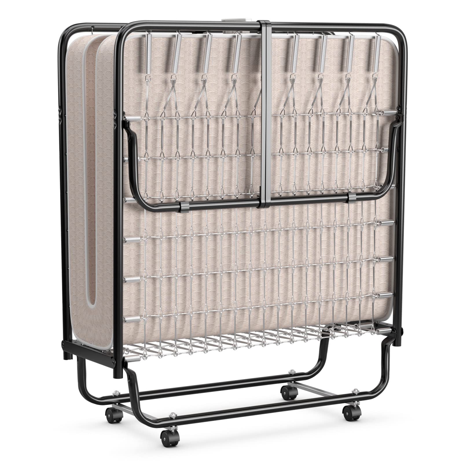 GOFLAME Folding Guest Bed with 4