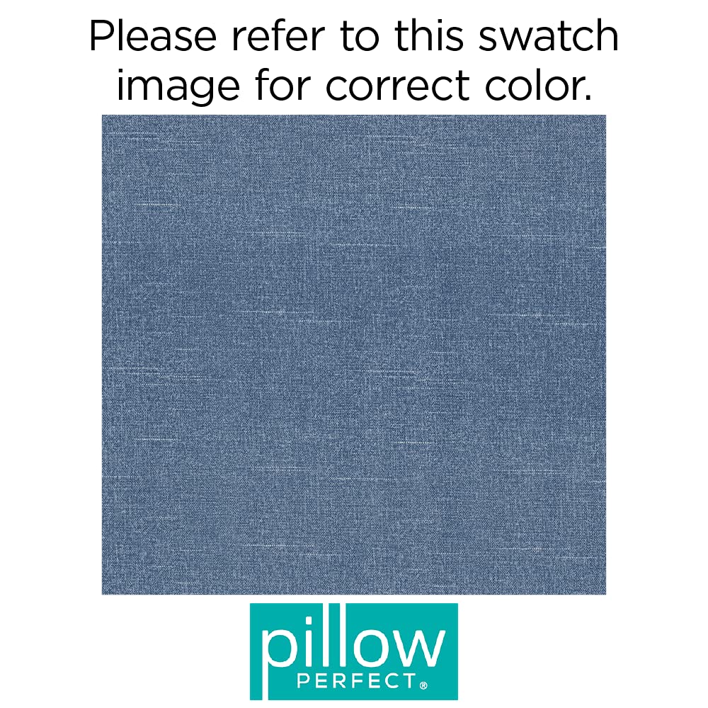 Premium Tufted Wicker Sofa Cushion - Weather & Fade Resistant Indoor/Outdoor Patio Swing Pillow - 18