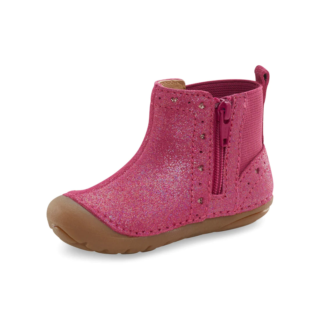 Stride Rite Berry Agnes 2.0 Soft Motion Toddler Boots - Waterproof Winter Snow Boots for Girls & Boys, Non-Slip Warm Shoes for Outdoor Play & Walking - Perfect for Snowy Days & Cold Weather