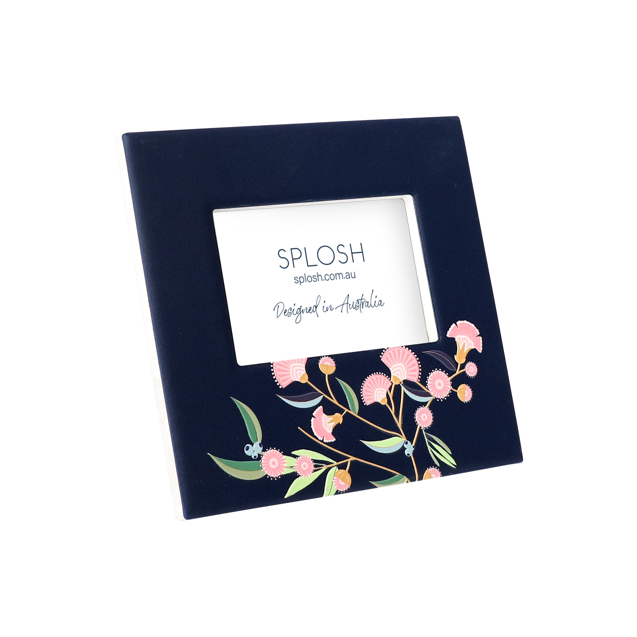 Botanica Native Flower 2x3 Frame - Handcrafted Wooden Picture Frame for Wall Decor | Perfect for Home, Office & Gift Giving