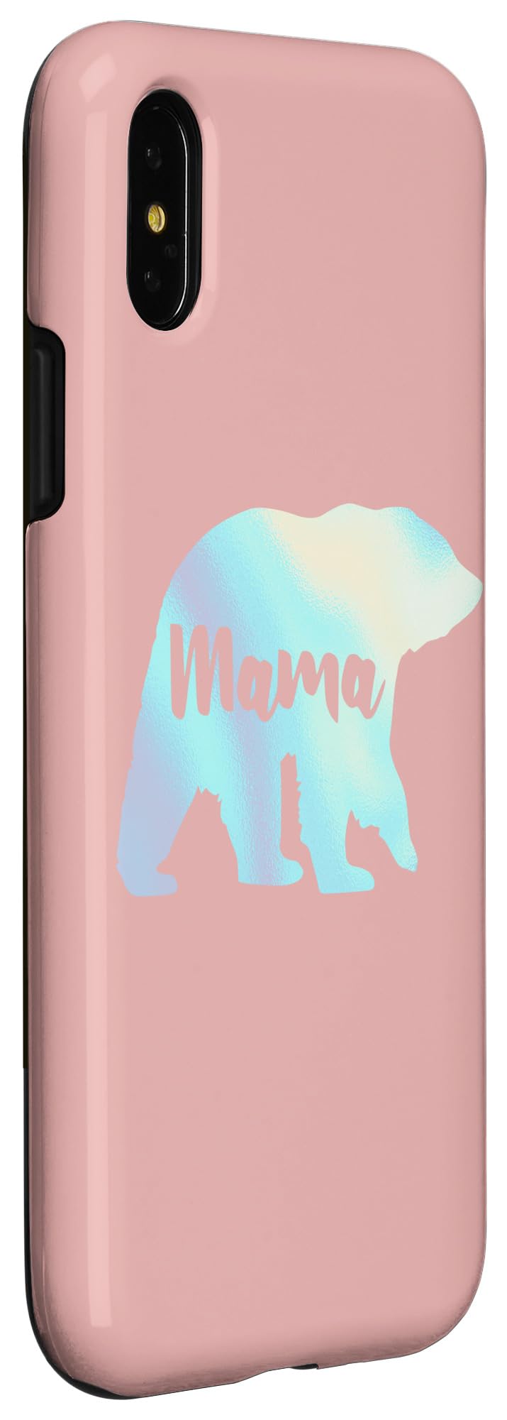 iPhone X/XS Rainbow Mama Bear Rose Case - Stylish Protective Phone Cover for Women, Girls - Perfect for Everyday Use, Gifts & Fashion Accessories