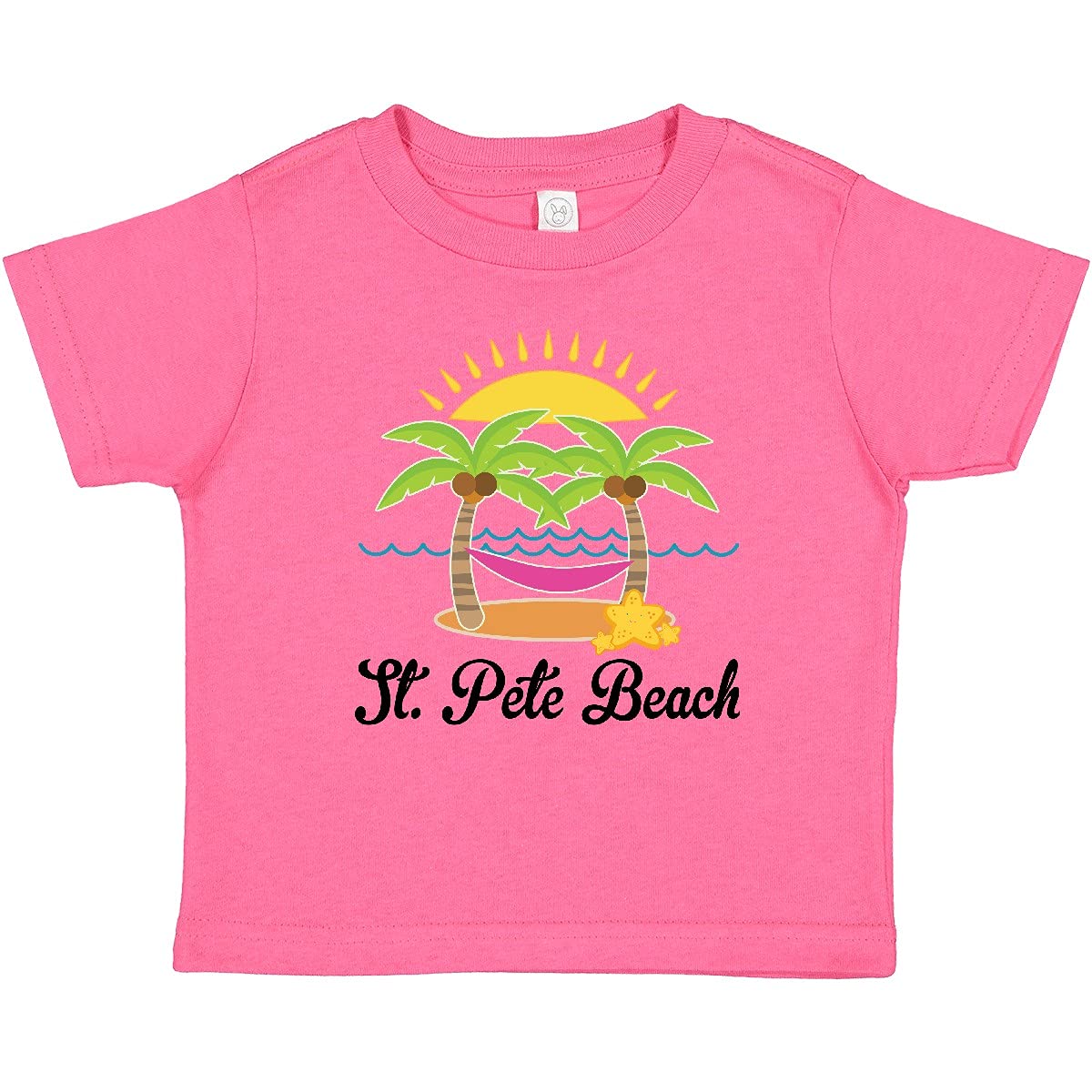 Stylish Inktastic St. Pete Beach Florida Vacation Baby T-Shirt - Soft Cotton Cute Graphic Tee for Infants & Toddlers - Perfect for Beach Trips, Family Vacations & Summer Outfits