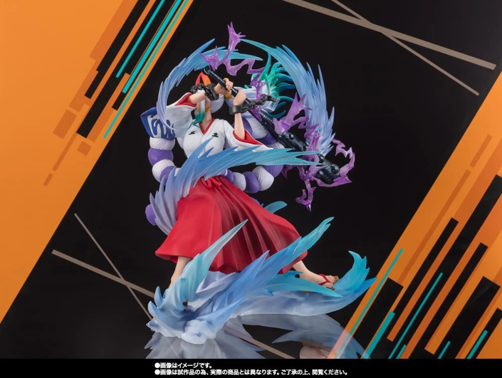 Figuarts Zero Extra Battle One Piece Yamato Statue - Bounty Rush 5th Anniversary Limited Edition - Anime Collectible for Display & Gaming Room Decor
