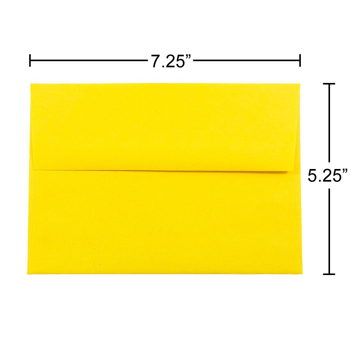 JAM PAPER A7 Colored Invitation Envelopes 5.25
