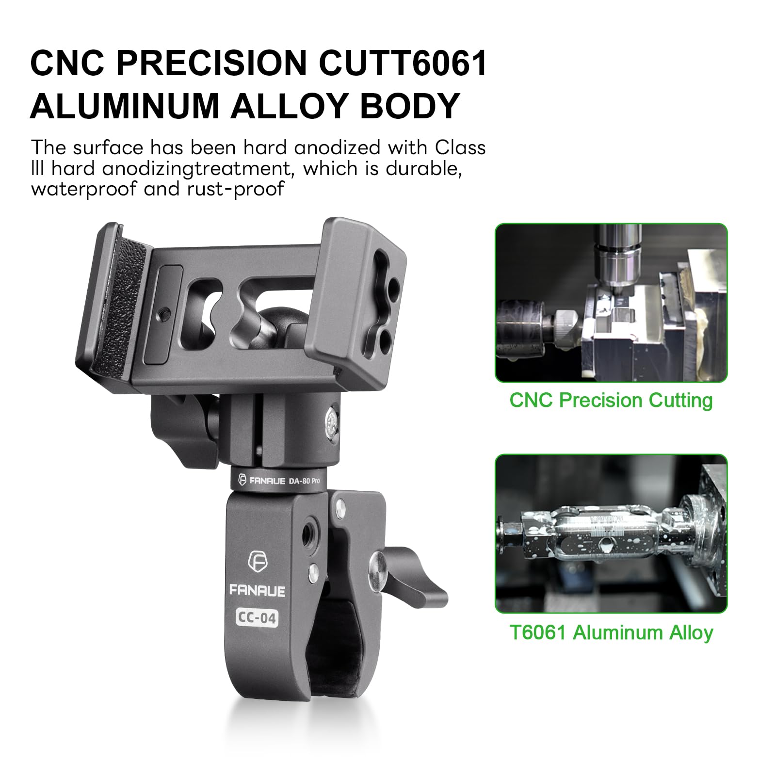 FANAUE Motorcycle Phone Mount - 1