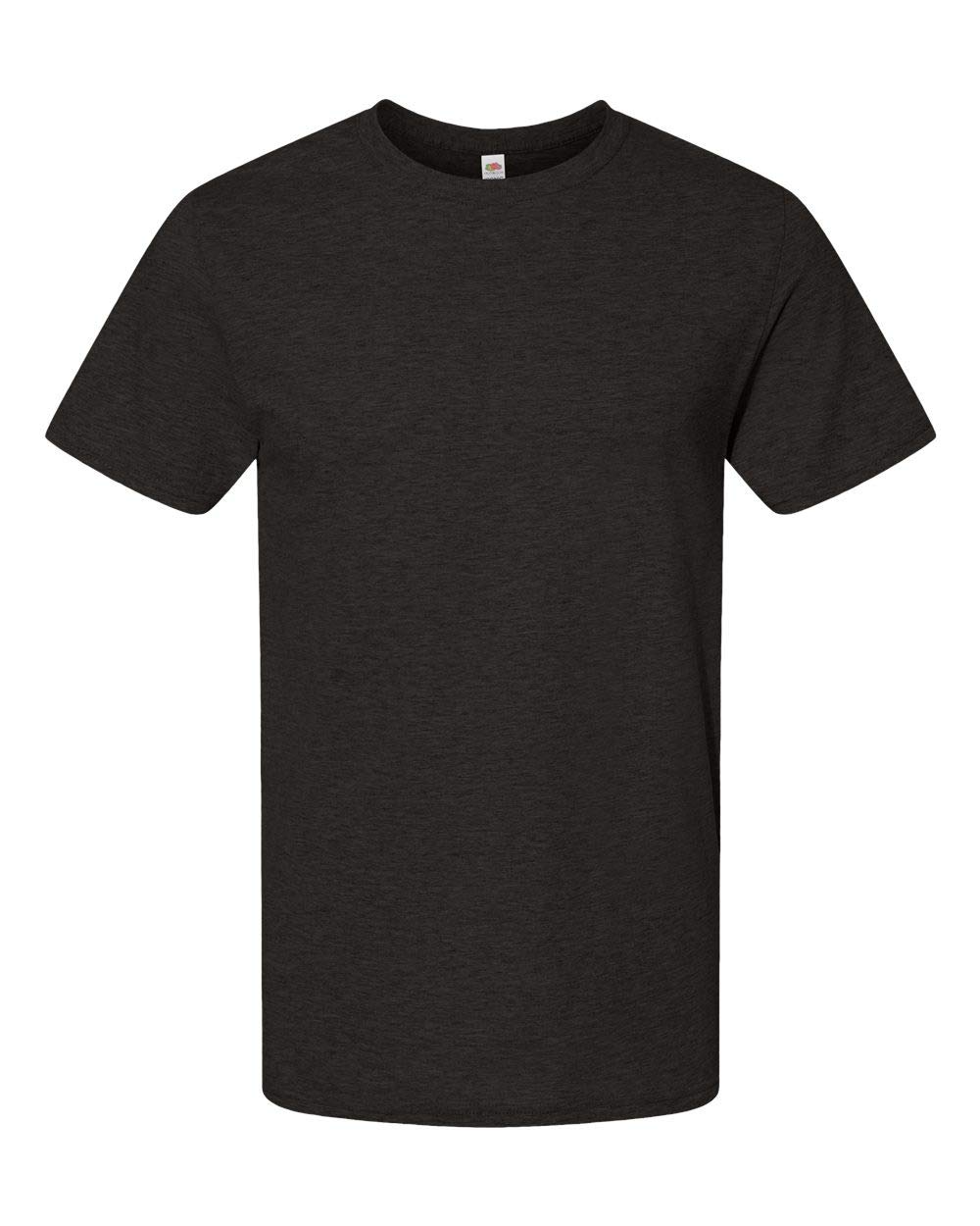 Fruit of the Loom Men's Classic Cotton Crew Neck T-Shirt - Soft Comfort Fit Short Sleeve Tee for Casual Wear, Gym & Everyday Outfits