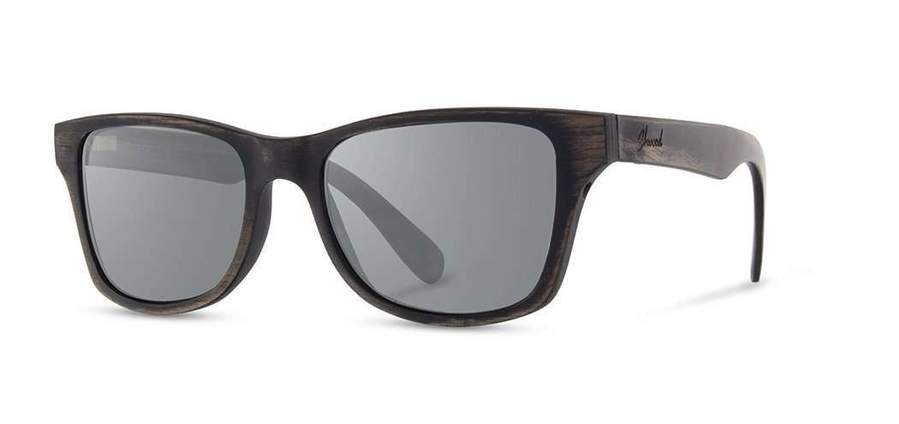 Shwood Canby Wood Sunglasses – Distressed Dark Walnut Frame with Grey Polarized Lenses for UV Protection – Perfect for Outdoor Activities, Beach, Driving & Fashion Accessories