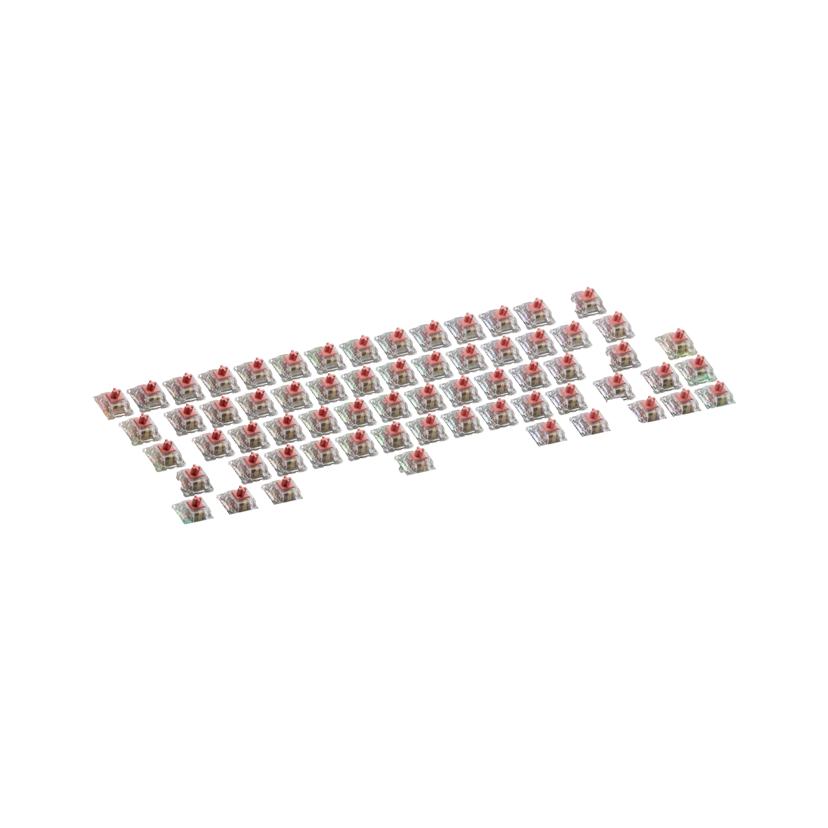 Glorious Fox Ultralight MX 65 ANSI Mechanical Keyboard Switches - Premium Linear Switches for Gaming & Typing | Perfect for Esports, Office Work & Mechanical Keyboard Enthusiasts