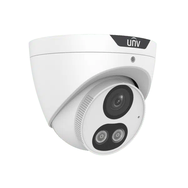 Uniview IPC3615SE ADF28KM 5MP HD ColorHunter Fixed Turret Security Camera with 2.8mm Lens - Ideal for Home Surveillance, Business Monitoring & Outdoor Security
