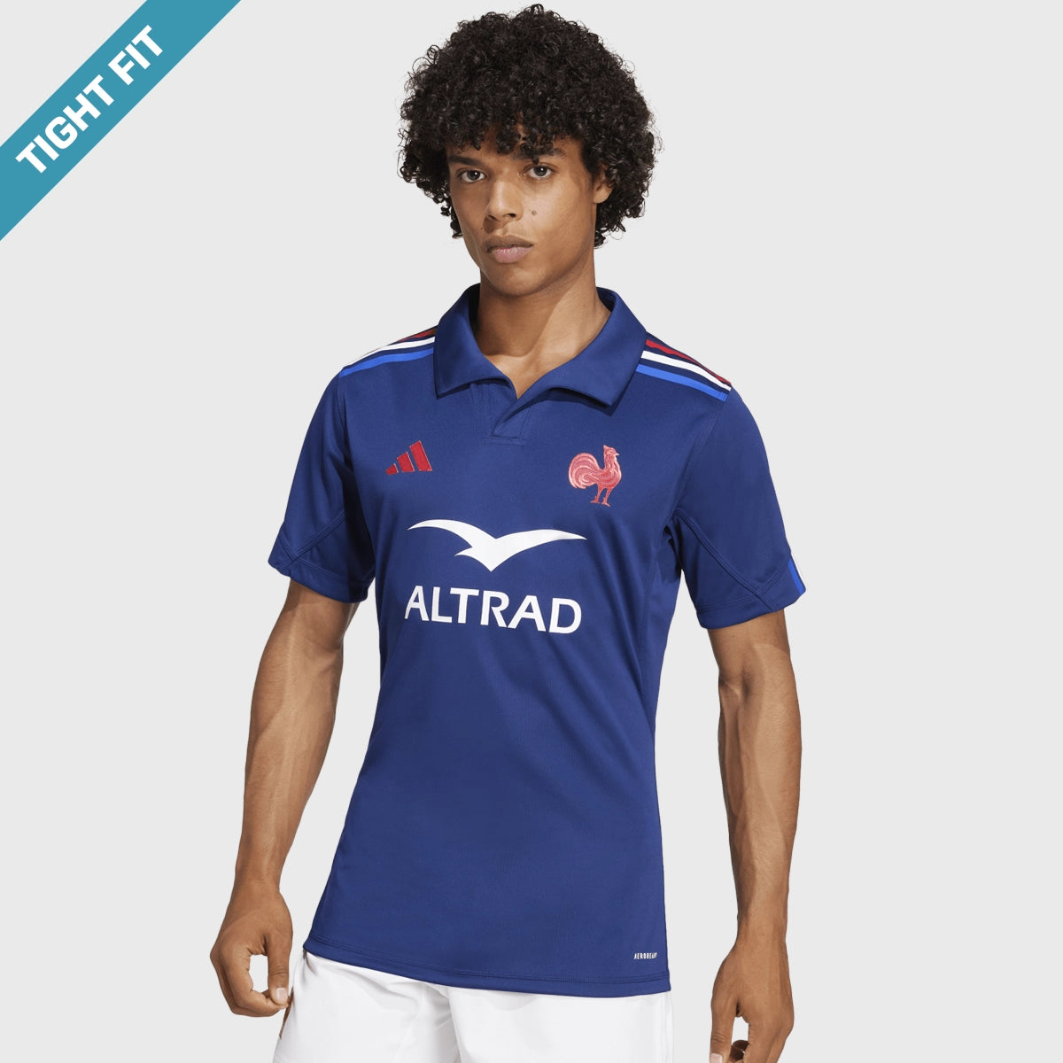 Adidas France Rugby Home Performance Jersey 2024/25 - Official Team Shirt for Rugby Fans & Players - Perfect for Matchdays, Training & Fan Support