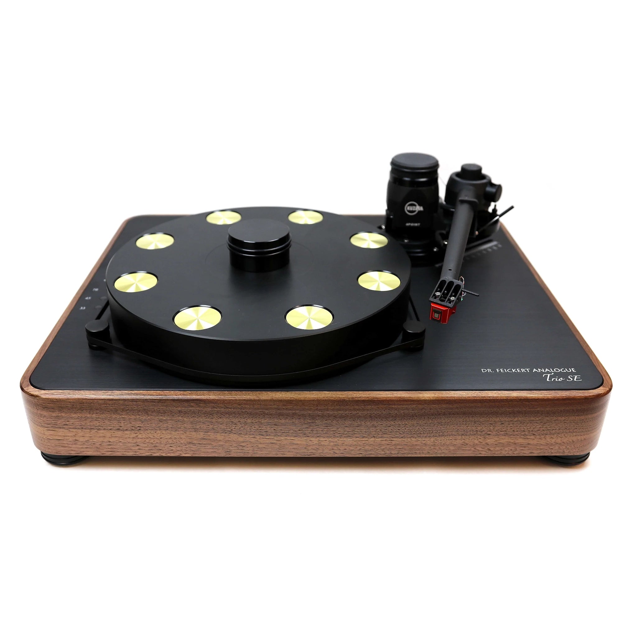 Dr. Feickert Trio SE High-End Turntable - Audiophile Vinyl Record Player with Precision Engineering | Perfect for Home Audio Systems & Music Enthusiasts