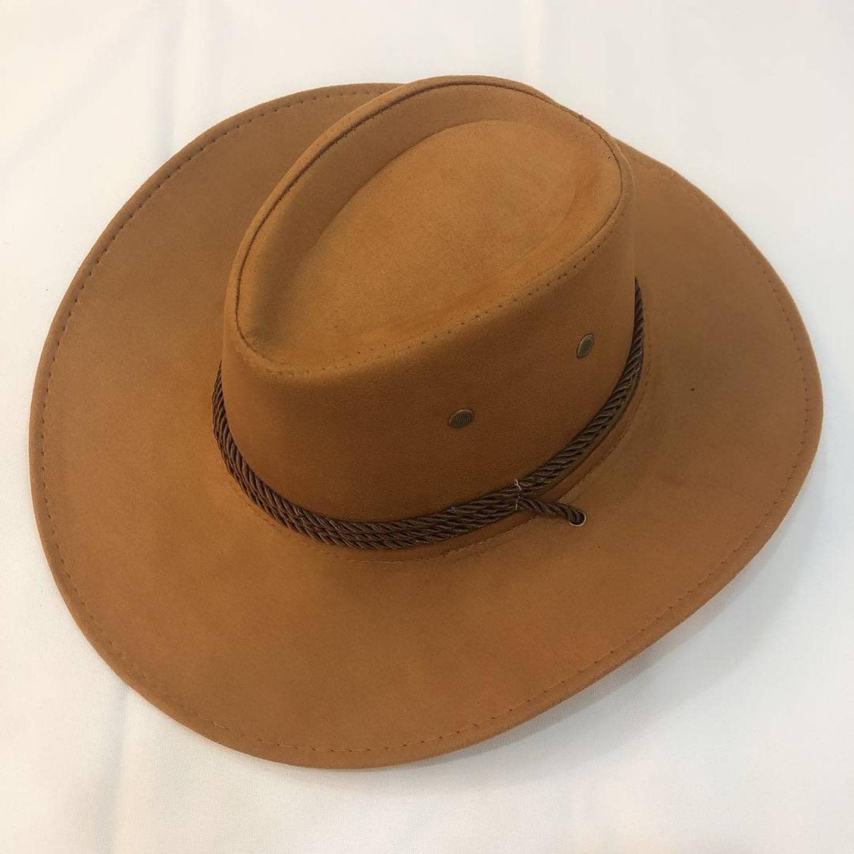Men's Wide Brim Cowboy Hat - Summer Western Riding Sun Visor Cap for Travel & Outdoor Activities | Perfect for Horseback Riding, Beach, and Country Music Festivals