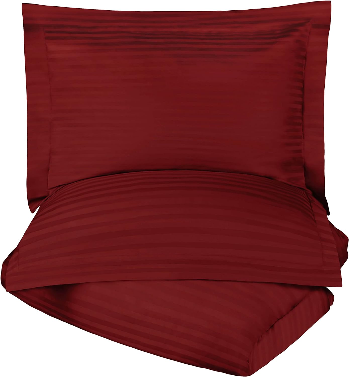 Premium Egyptian Cotton 300 Thread Count Duvet Cover Set - Soft Luxury Bedding for Master Bedroom & Guest Room (Queen/King Size) | Breathable & Wrinkle-Resistant for All-Season Comfort