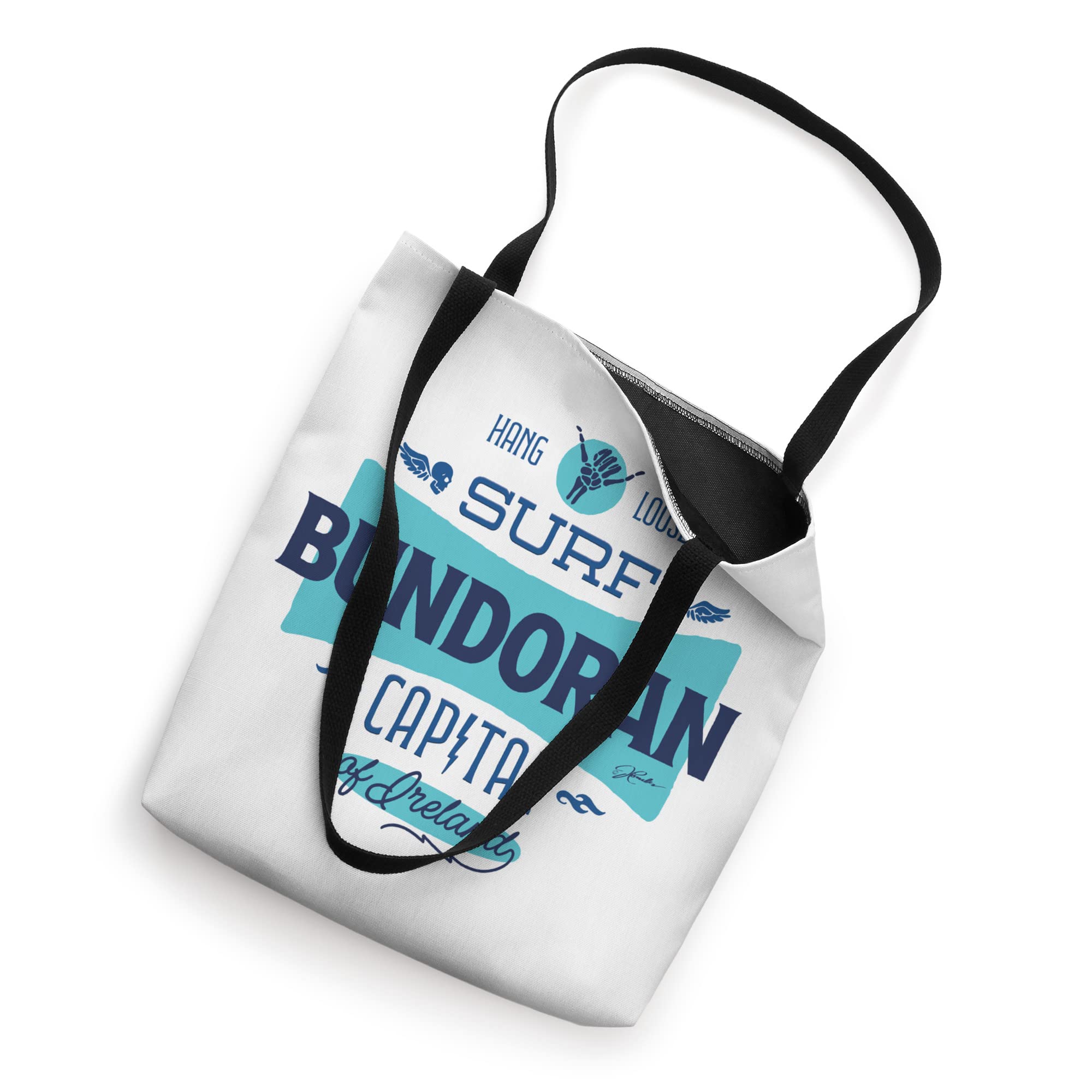 JCombs: Bundoran - Surf Capital of Ireland - Premium Surfing Tote Bag for Beach, Travel & Shopping | Durable & Stylish Surf Accessory