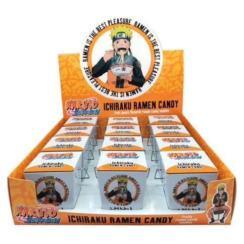 Naruto Ichiraku Ramen Candy - Anime Themed Japanese Ramen Flavored Candy for Fans | Perfect for Cosplay, Themed Parties & Anime Collectibles