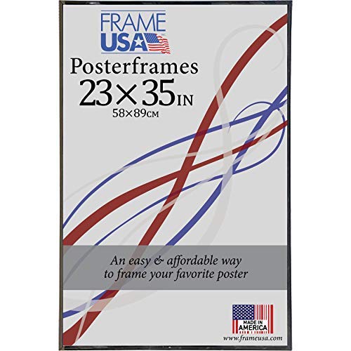 Frame USA 23x35 Hardboard Poster Frames - Black & Multiple Colors | Durable Wall Art Display for Home, Office & Classroom Decor