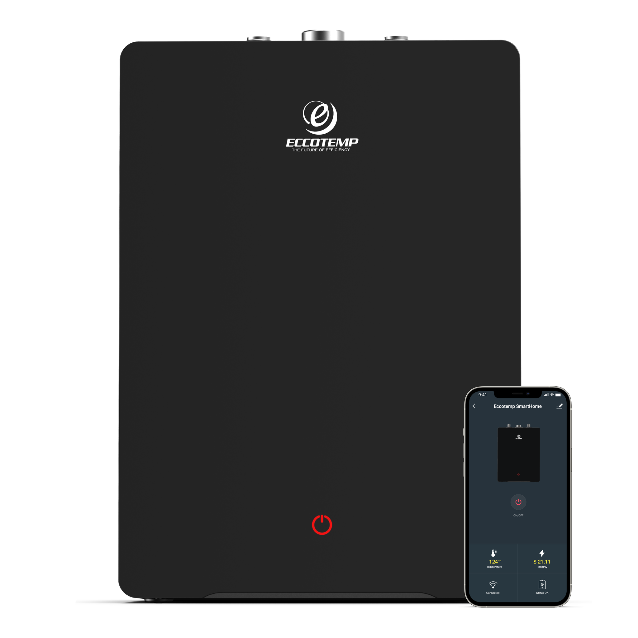 Eccotemp ESH 4.0 SmartHome 4.0 Gallon Mini Tank Water Heater with Voice Control - Perfect for Small Homes, Apartments & RV Use