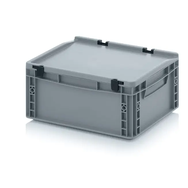 Euro Containers with Lids - Airtight Food Storage Containers for Kitchen, Pantry & Meal Prep | BPA-Free Plastic Containers with Secure Lids for Leftovers, Dry Goods & Organizing