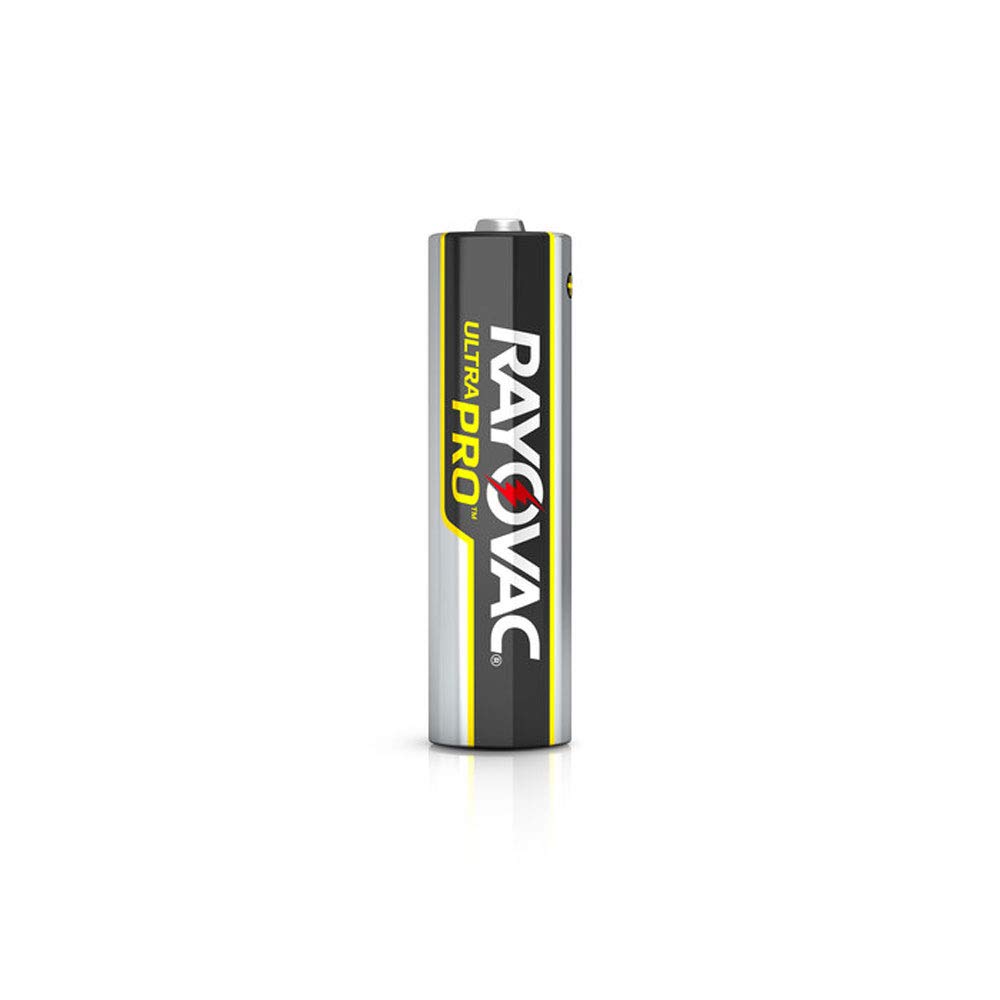 Rayovac ALAA-4BXJ Ultra Pro Industrial Mercury-Free Alkaline AA Batteries (4-Pack) - Long-Lasting Power for Flashlights, Toys, Remote Controls & Emergency Kits