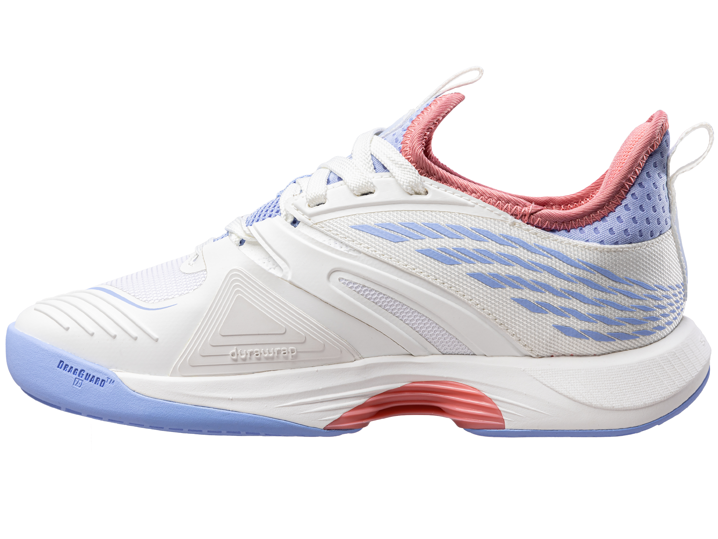 SPEEDTRAC Running Shoes for Women - Bright White/Open Air/Strawberry Ice | Lightweight Athletic Sneakers for Jogging, Gym & Outdoor Activities