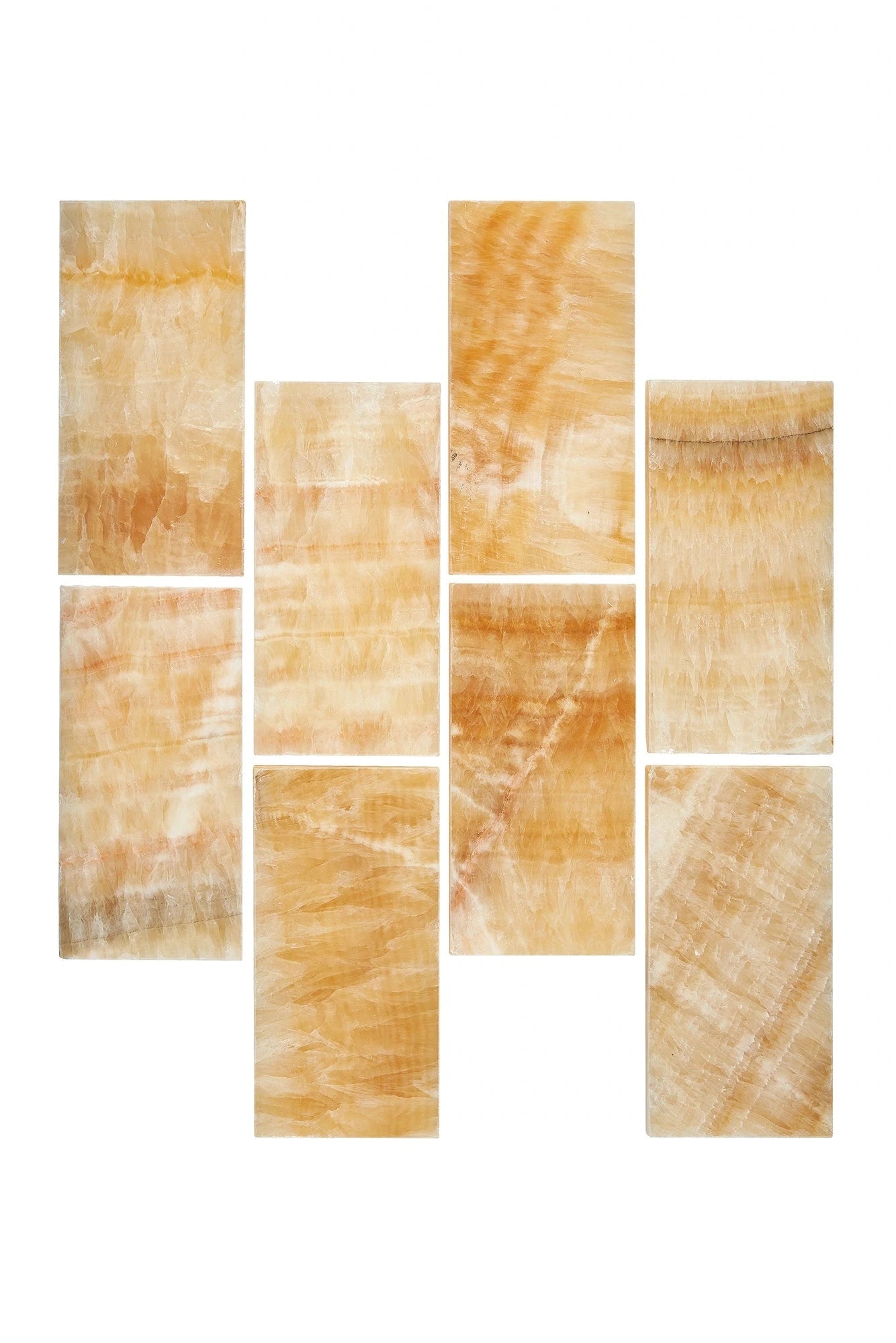 Premium Honey Onyx Stone 3x6 Subway Tile - High Gloss Polished Finish for Kitchen Backsplash, Bathroom Walls & Shower Surrounds