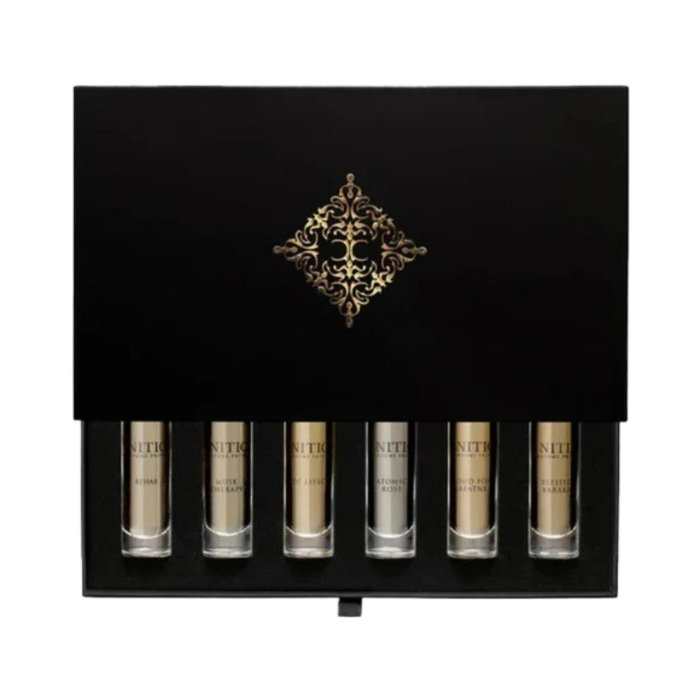 Initiation Collection Eau De Parfum Set - 6 x 10ml Luxury Mini Perfume Bottles for Women & Men | Perfect for Travel, Gifts & Daily Fragrance Sampling