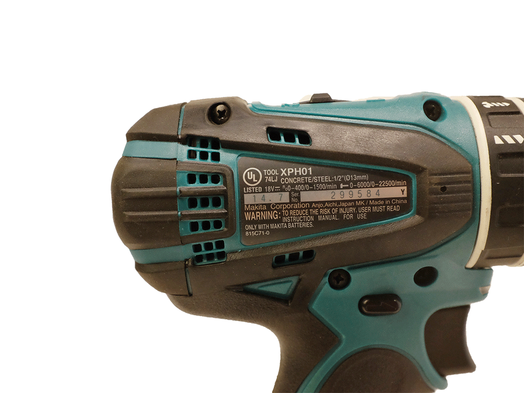 Makita XPH012 18V LXT Cordless Hammer Drill Driver - 1/2 Inch Chuck, Brushless Motor (Battery Not Included) - Perfect for Construction, Woodworking & DIY Home Projects