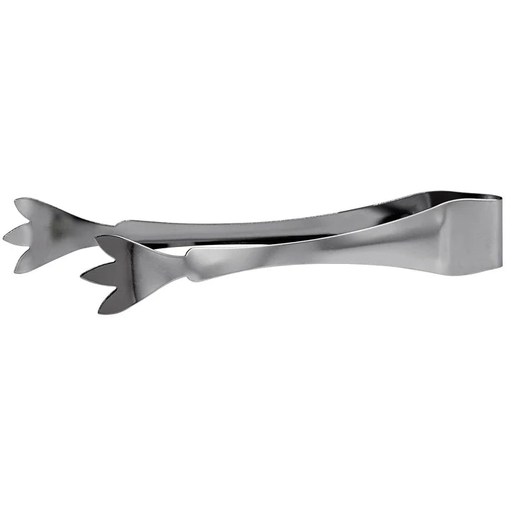 Winco IT 7 Stainless Steel Ice Tongs with Satin Finish - 7-Inch Bar Tongs for Cocktails, Beverages, and Ice Buckets - Perfect for Bartending, Home Bars, and Party Serving
