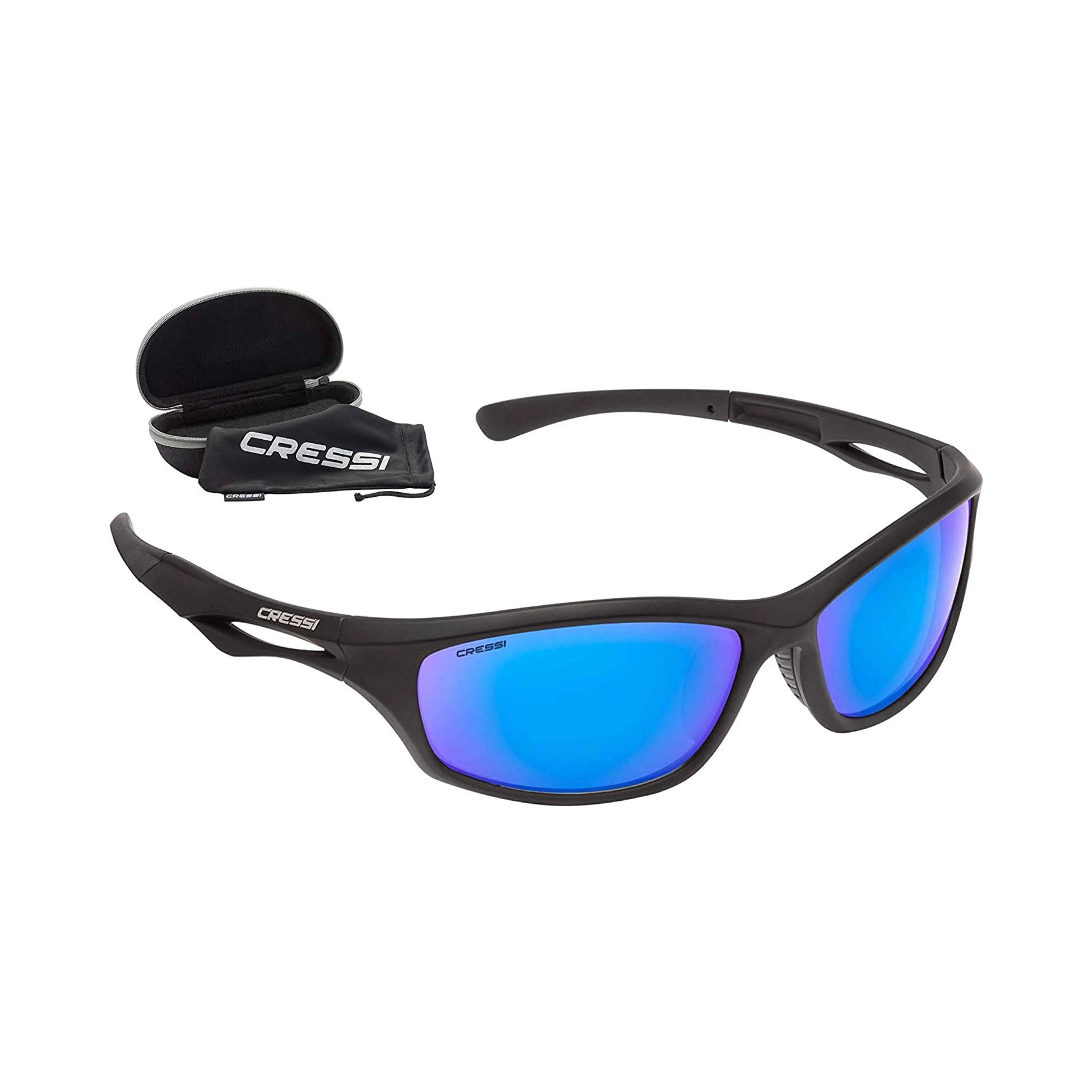 Black Mirrored Lens Blue