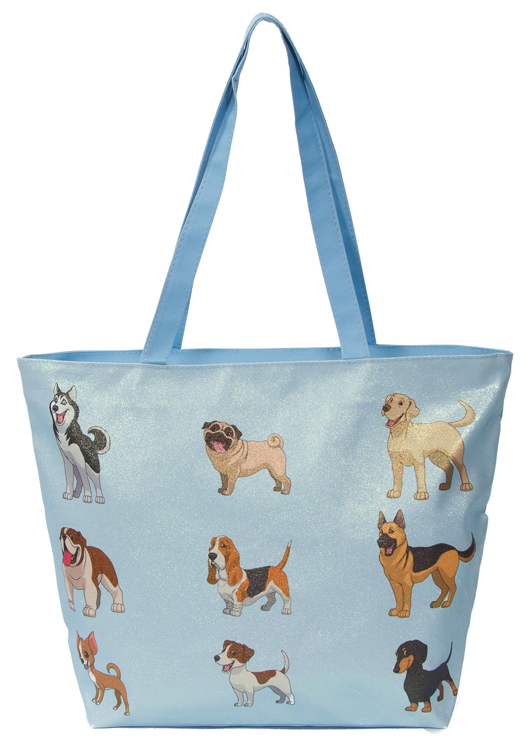 Stylish Waterproof Tote Bag for Women - Large Durable Beach Bag with Zipper, Perfect for Travel, Shopping & Gym | Trendy Carryall for Vacation, Work & Daily Use