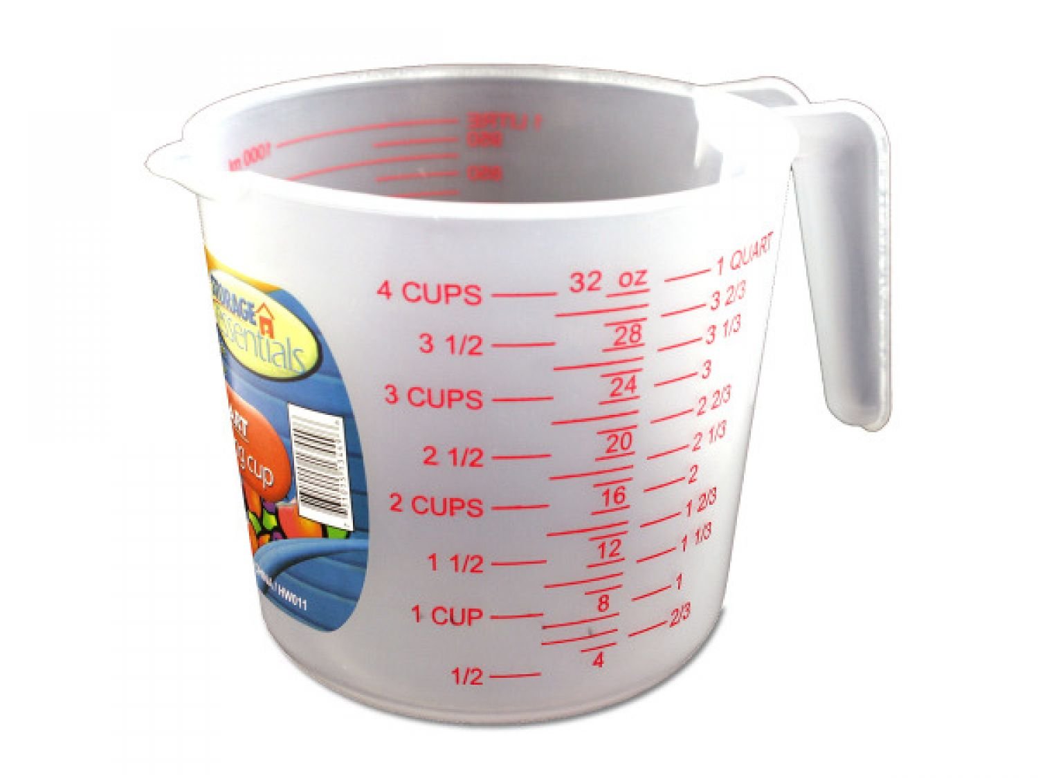 1 Quart Measuring Cup Set of 96 - Essential Kitchen Storage for Baking & Cooking