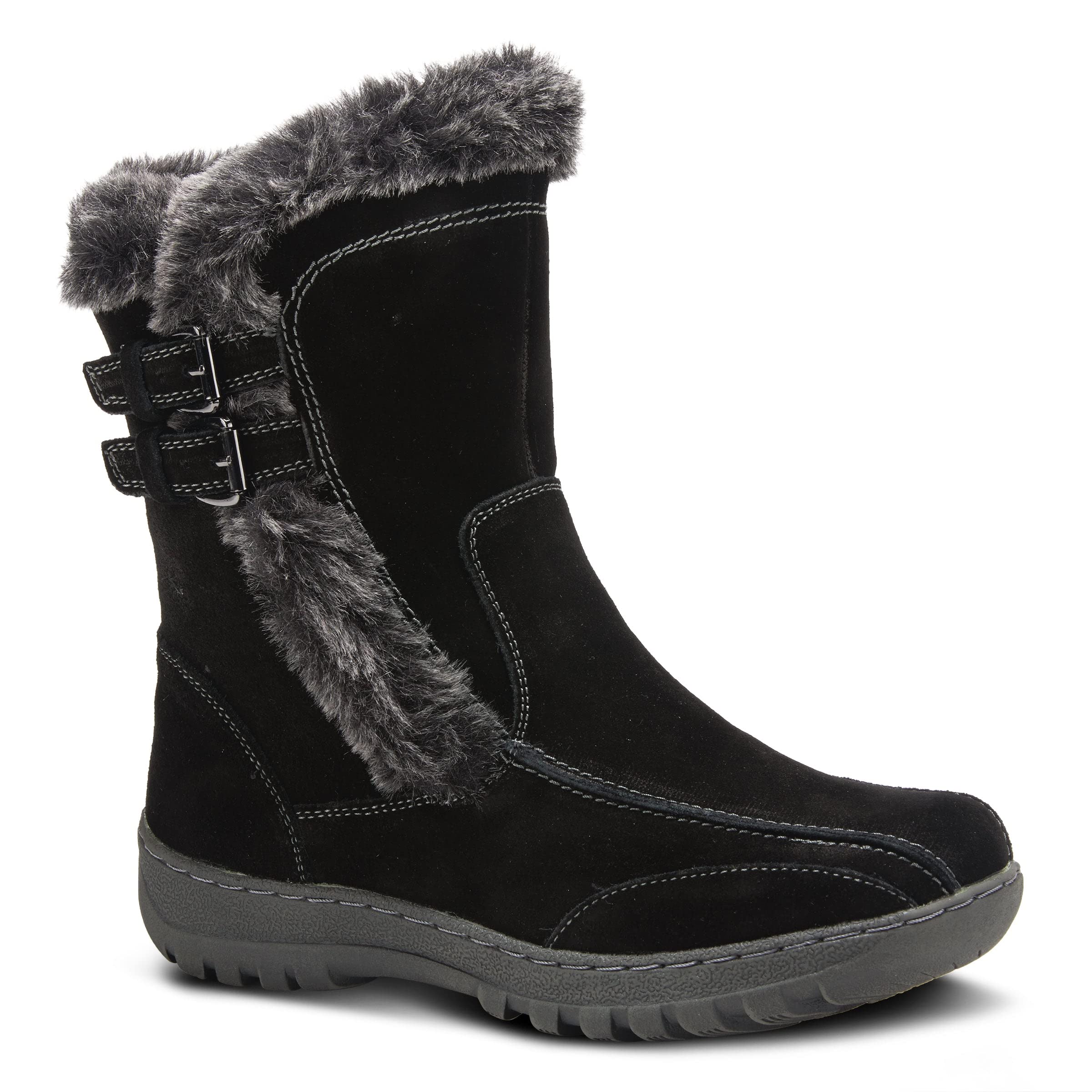 Spring Step Women's Achieve Waterproof Winter Boots - Warm Slip Resistant Snow Boots for Cold Weather, Hiking & Outdoor Activities