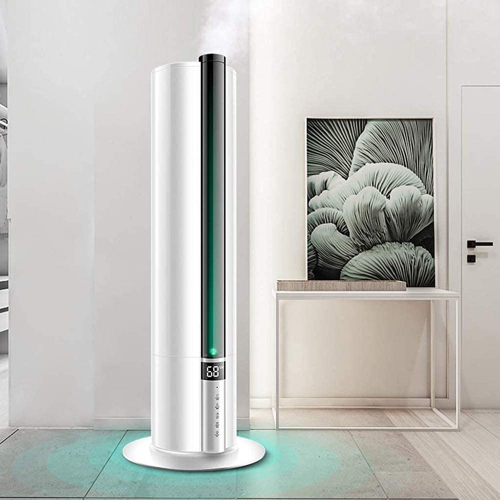 Best Humidifiers for Bedroom - 7.5L Large Room Cool Mist Humidifier with Remote Control, LED Display & Auto Humidity Monitor - Perfect for Dry Air Relief in Home, Office, Nursery & Baby Rooms