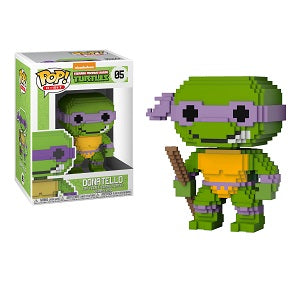 Funko Pop! 8 Bit: Teenage Mutant Ninja Turtles Donatello #05 - Collectible Vinyl Figure for TMNT Fans & Retro Gaming Enthusiasts