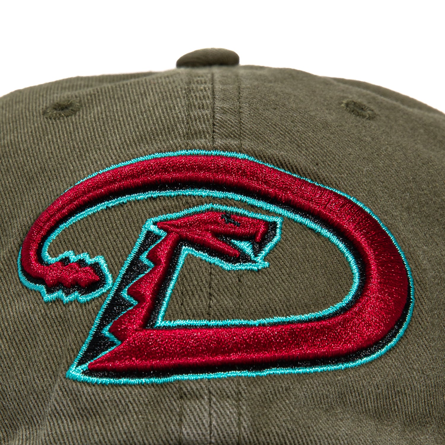 47 Brand Arizona Diamondbacks Adjustable Cleanup D Hat - Olive Green Baseball Cap for Men & Women - Perfect for Games, Outdoor Activities & Fan Gear