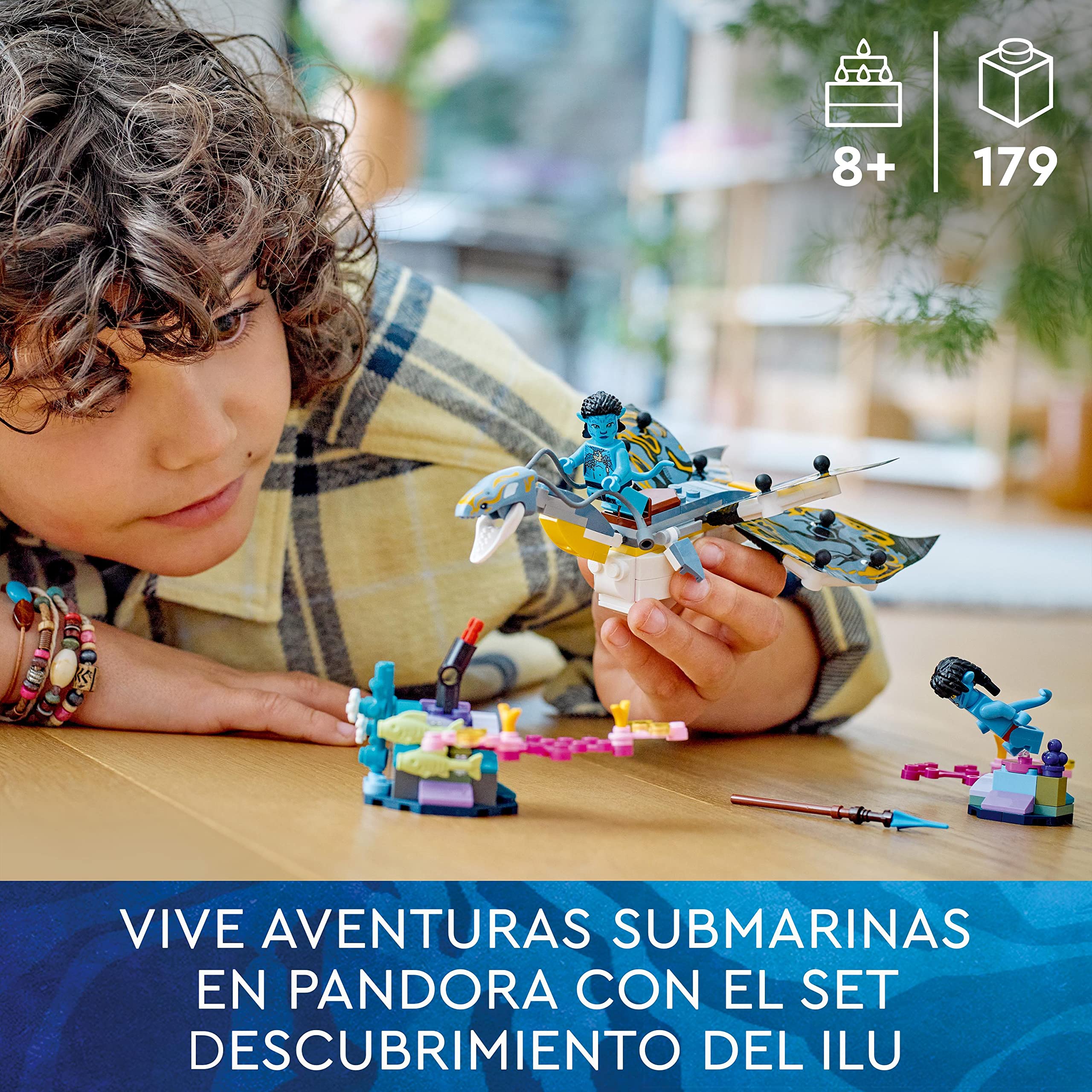 LEGO Avatar The Way of Water Ilu Discovery Building Set 75575 - Constructible Underwater Creature Toy for Kids Ages 8+, Perfect Gift for Movie Fans - Explore Pandora's Ocean Adventures