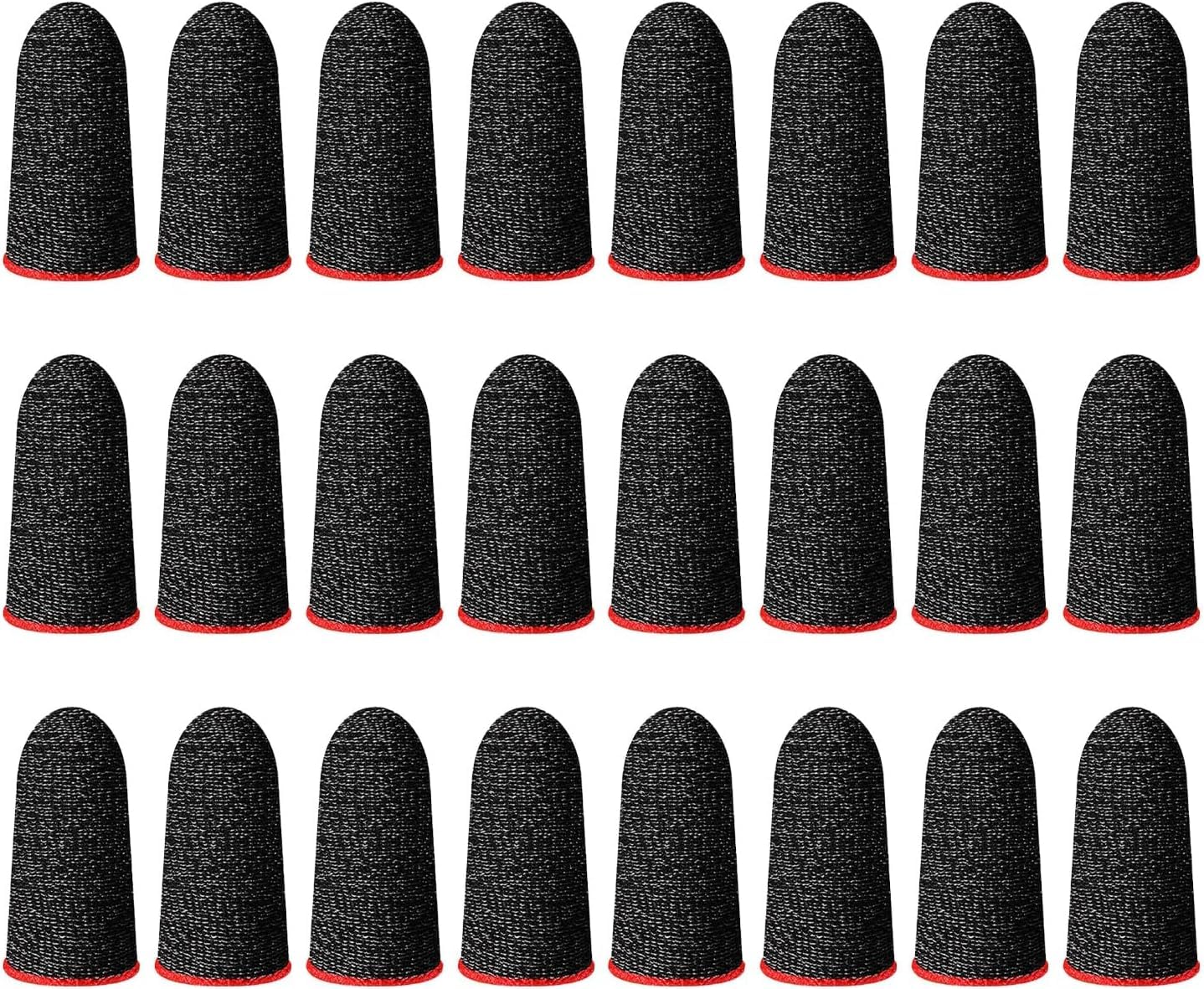 12Pcs Ultra-Thin Gaming Finger Sleeves - Anti-Slip Thumb Protectors for Enhanced Mobile Gaming Precision | Perfect for PUBG, Call of Duty & Fortnite on Smartphones