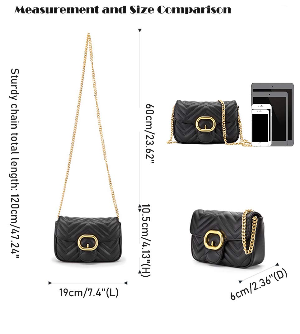 YXBQueen Designer Women's Crossbody Bag - Lattice Vegan Leather Purse, Quilted Shoulder Handbag for Casual Outings, Work & Travel