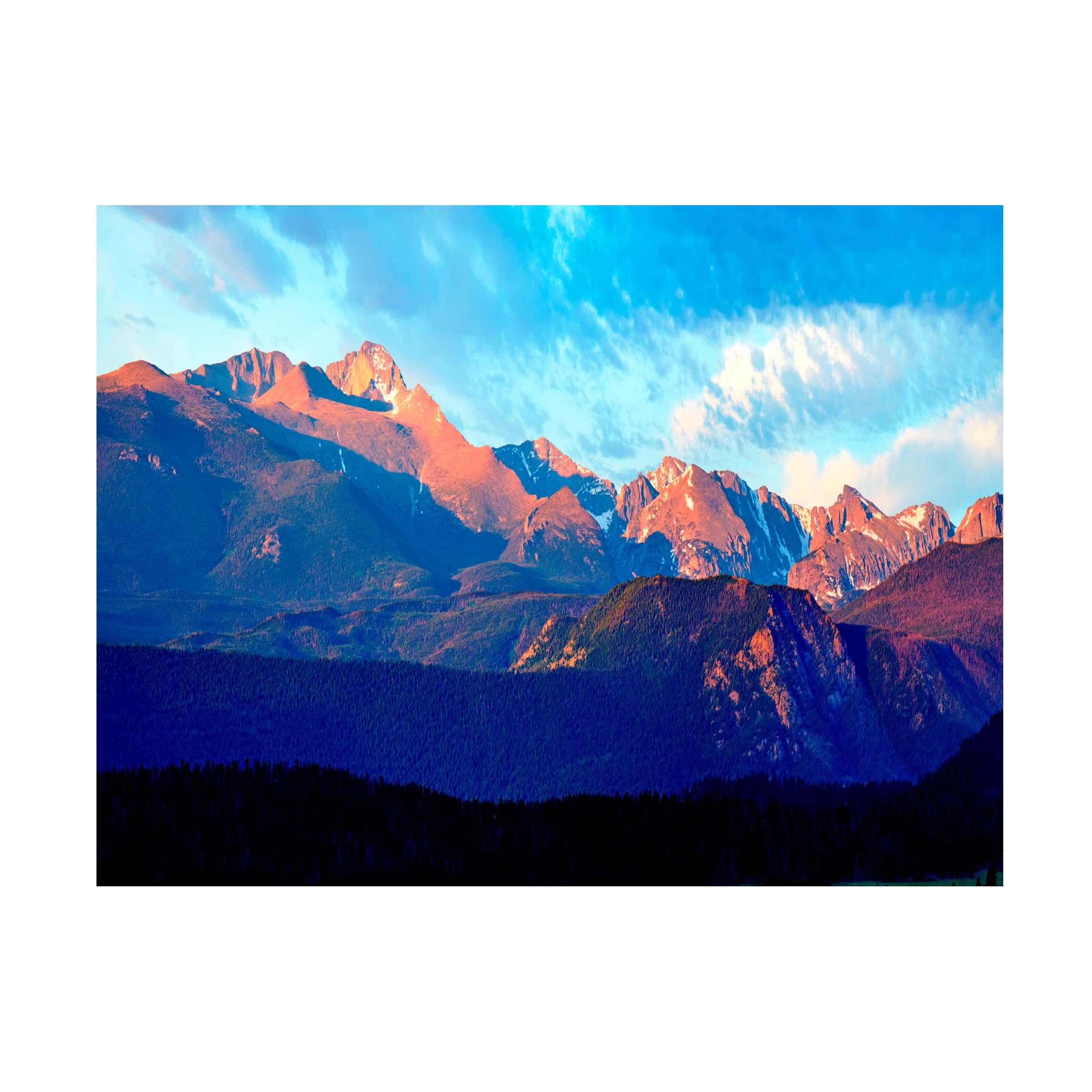 Mountainscape Photograph I Canvas Art by James McLoughlin - Premium Wall Decor for Living Room, Bedroom & Office | Trademark Fine Art