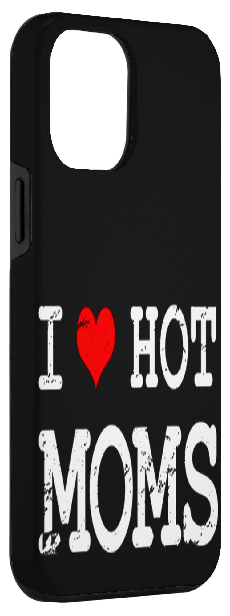 iPhone 12 Pro Max Case with Red Heart Design - 