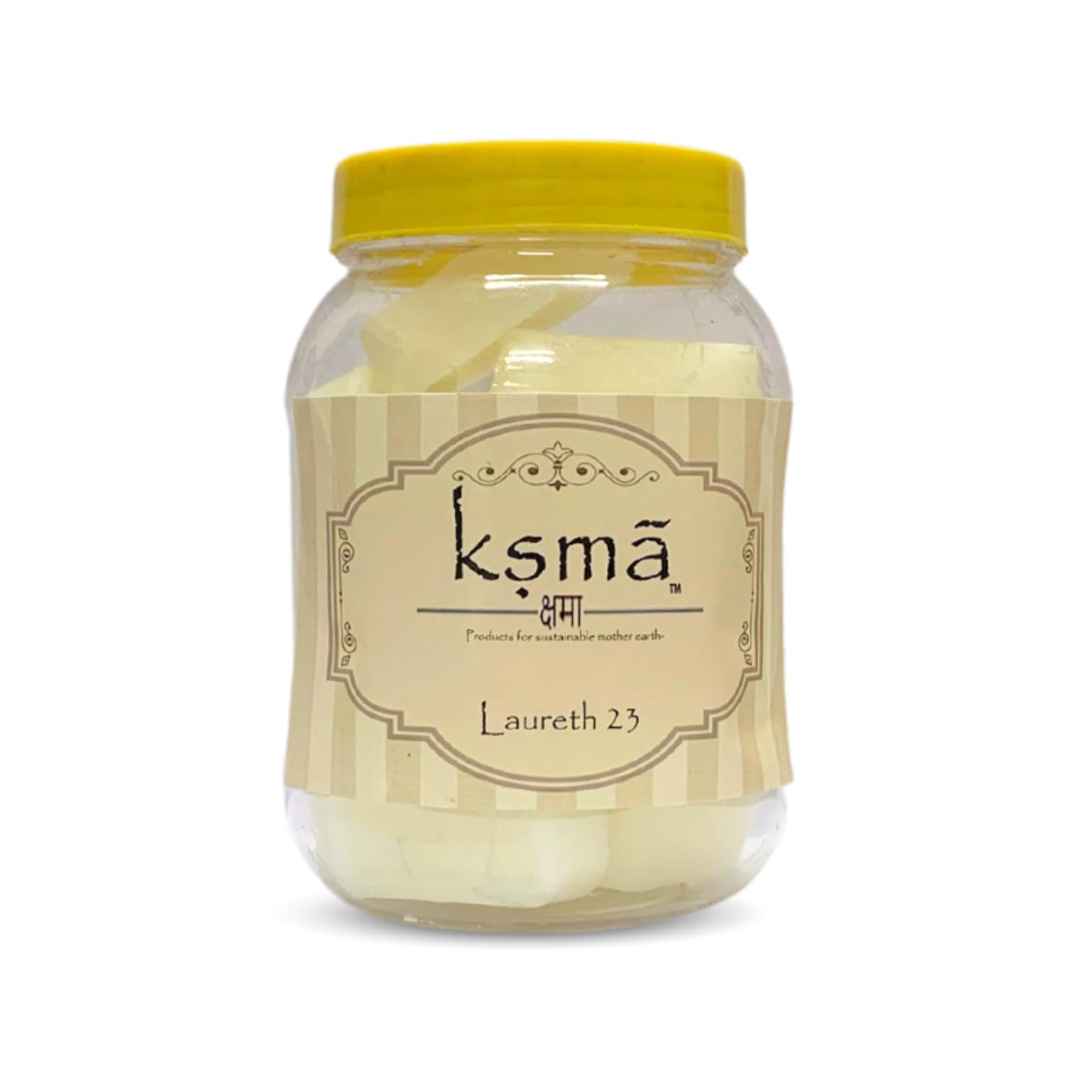 Ksma Laureth 23 Cleansing Agent - 400g Gentle Skin Care for Toners, Serums, Face Wash & Sunscreen | Hydrating & Purifying for Daily Skincare Routine