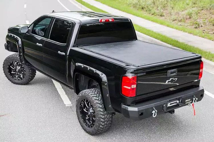 BAK Revolver X2 Tonneau Cover for 1988-2014 Chevy Silverado 2500/3500 6.6 ft Bed | Durable Truck Bed Cover | Perfect for Hauling, Camping & Outdoor Adventures