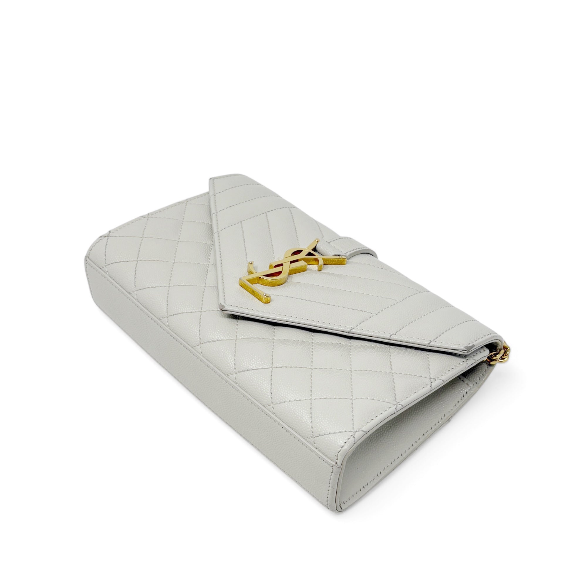 Saint Laurent Vintage Small Envelope Bag - Luxury Crossbody Purse for Women | Perfect for Date Night, Parties & Evening Events